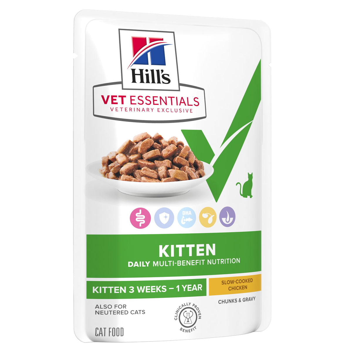 MULTI-BENEFIT Kitten slow-cooked våtfoder Paketbild