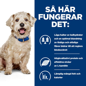 Hill's Prescription Diet w/d hundfoder med kyckling
