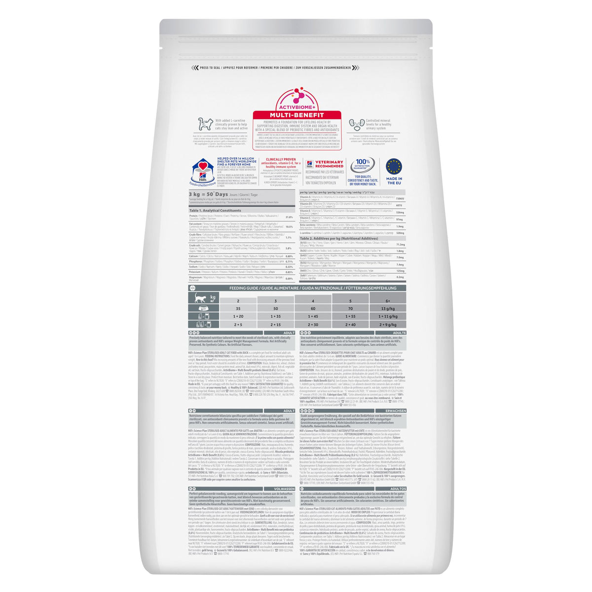 Sterilised Adult Kattfoder Paketbild