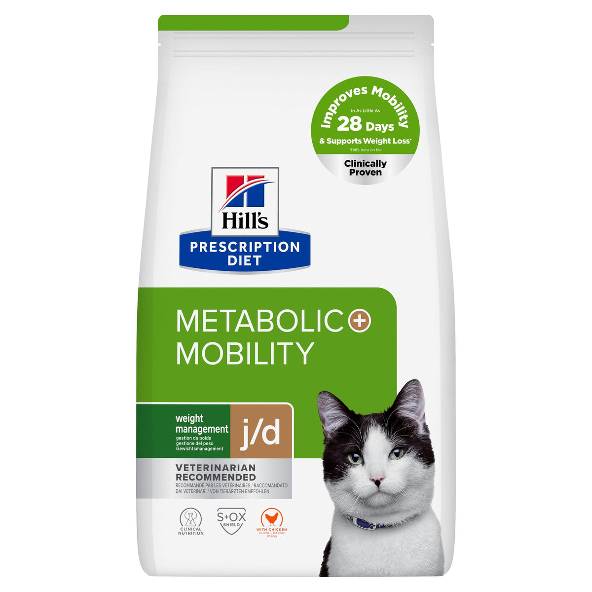 Metabolic + Mobility kattfoder Paketbild