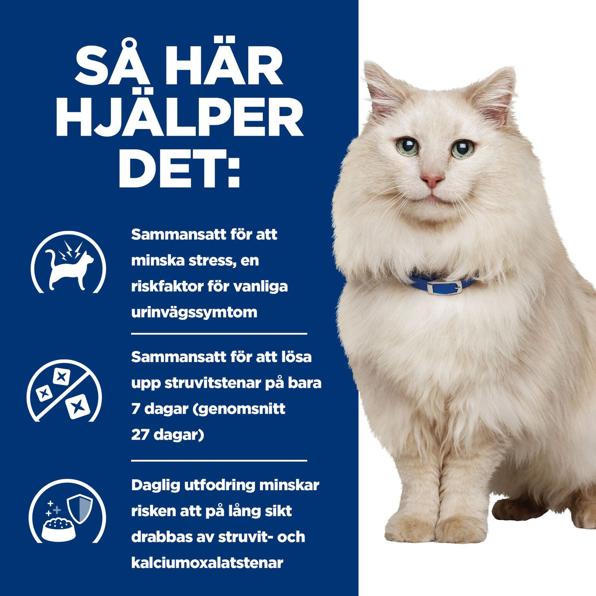 Hill's Prescription Diet c/d Multicare Stress Adult Kattfoder Tonfisk & Grönsaker