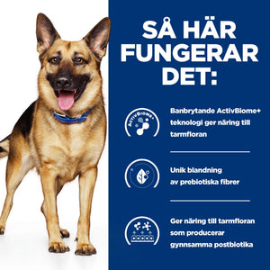 Hill's Prescription Diet Gastrointestinal Biome hundfoder stew med kyckling & grönsaker