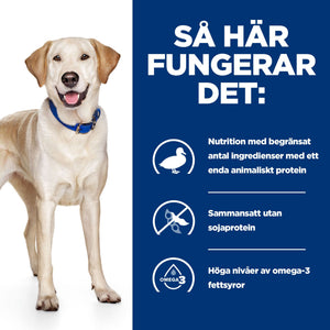 Hill's Prescription Diet d/d Adult Hundfoder Anka & Ris