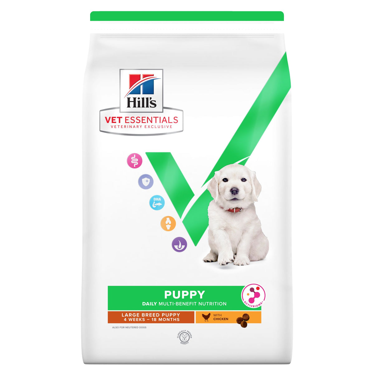 MULTI-BENEFIT Puppy Large Breed torrfoder Paketbild