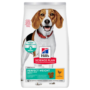 Hill's Science Plan Perfect Weight Adult Medium Hundfoder Kyckling