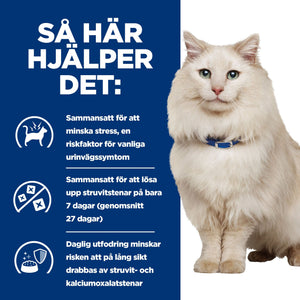 Hill's Prescription Diet c/d Multicare Stress kattfoder stew med kyckling & tillsatta grönsaker