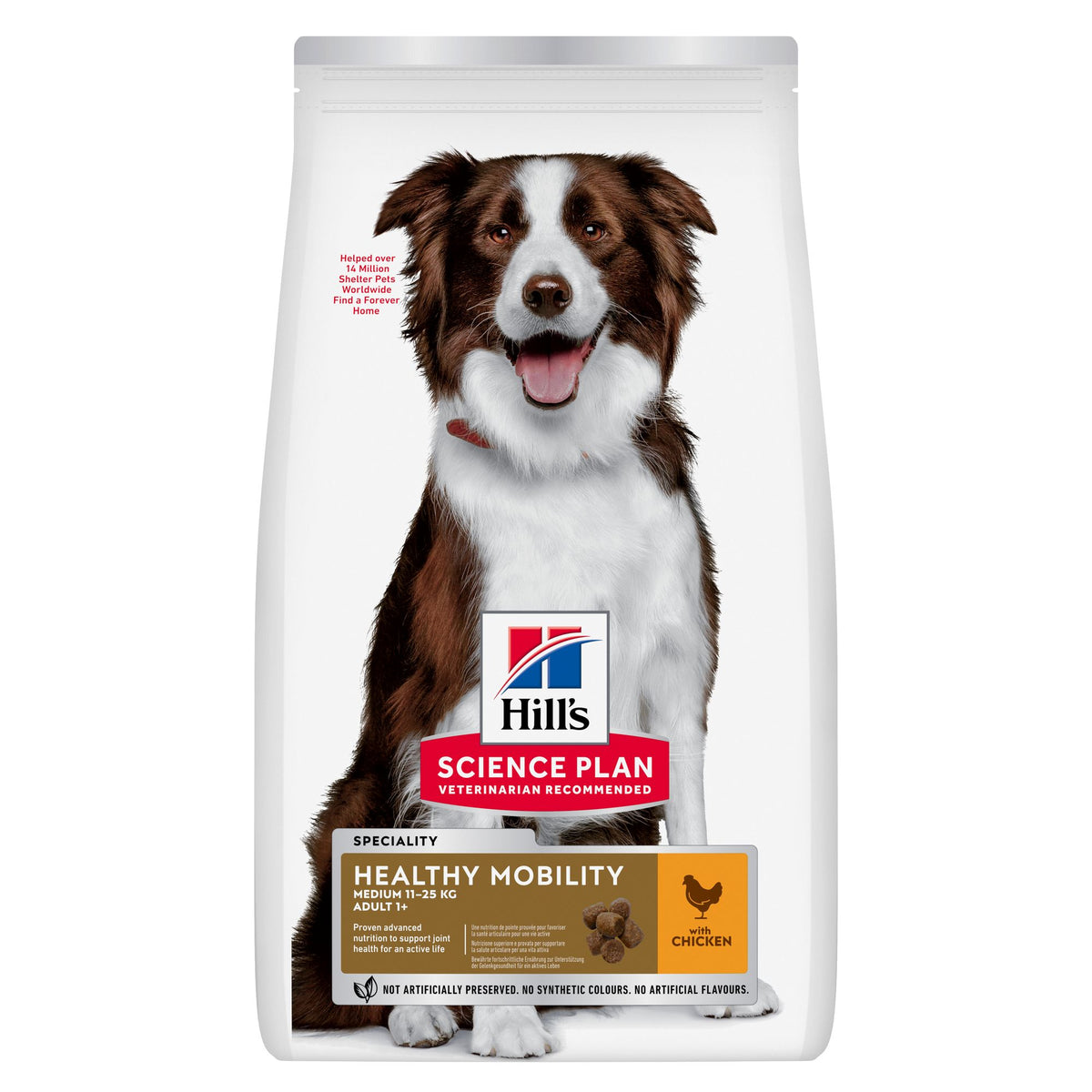 Healthy Mobility Medium Adult Hundfoder Paketbild