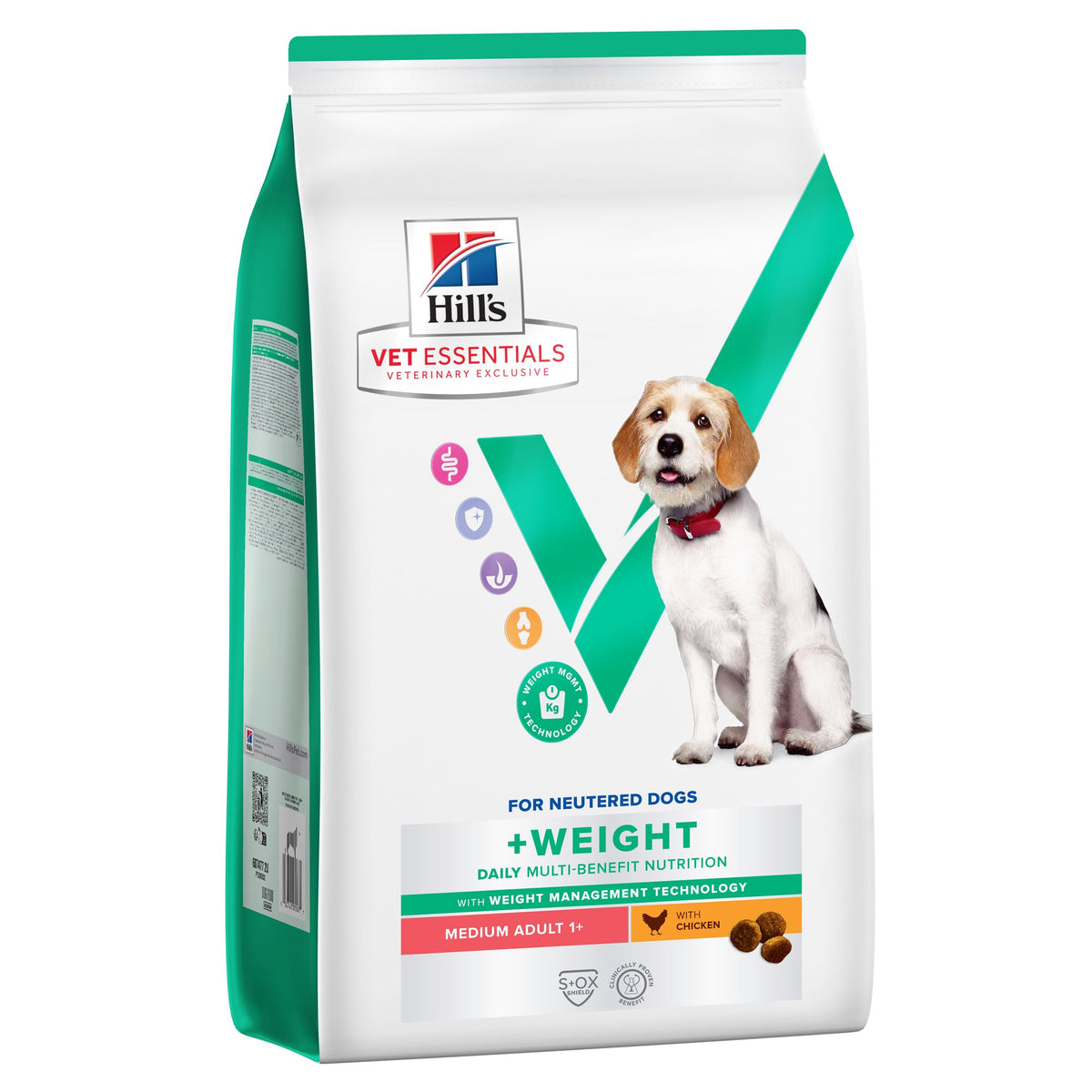 MULTI-BENEFIT + WEIGHT Adult 1+ Medium torrfoder för hundar Paketbild