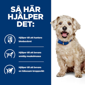 Hill's Prescription Diet w/d hundfoder med kyckling