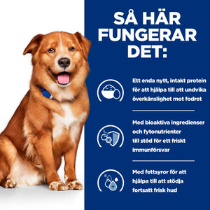 Hill's Prescription Diet Derm Complete Adult Hundfoder