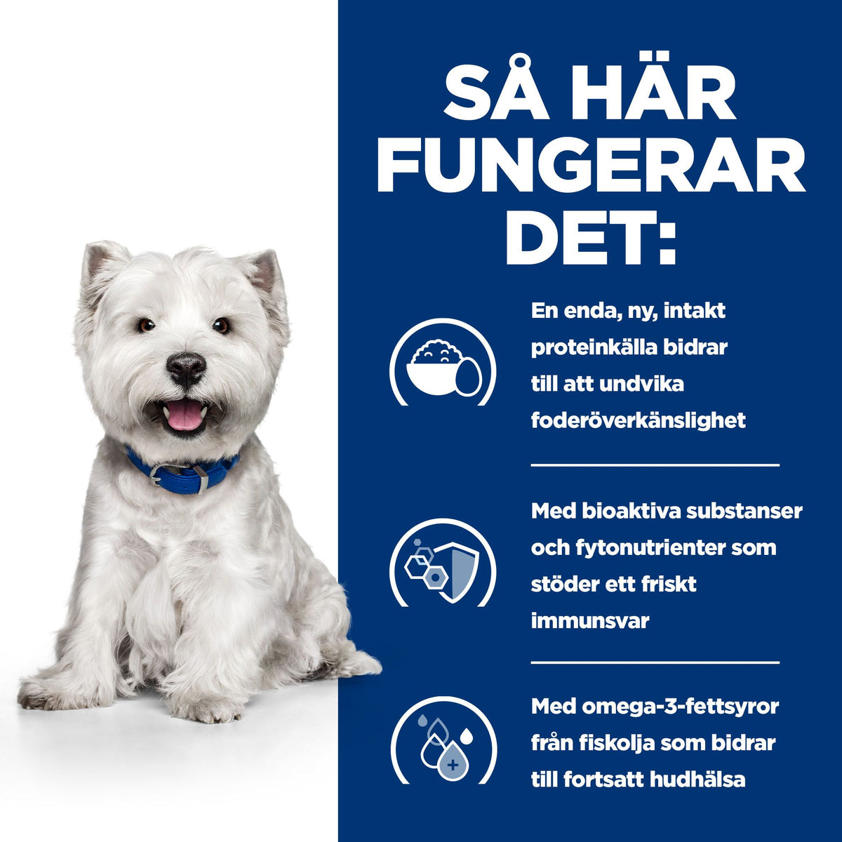 Hill's Prescription Diet Derm Complete Adult Hundfoder