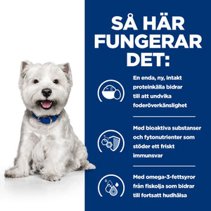 Hill's Prescription Diet Derm Complete Adult Hundfoder