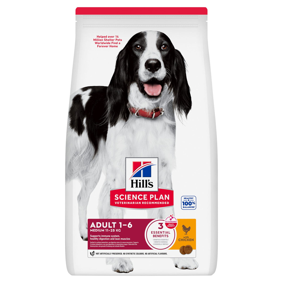 Medium Adult Hundfoder Paketbild
