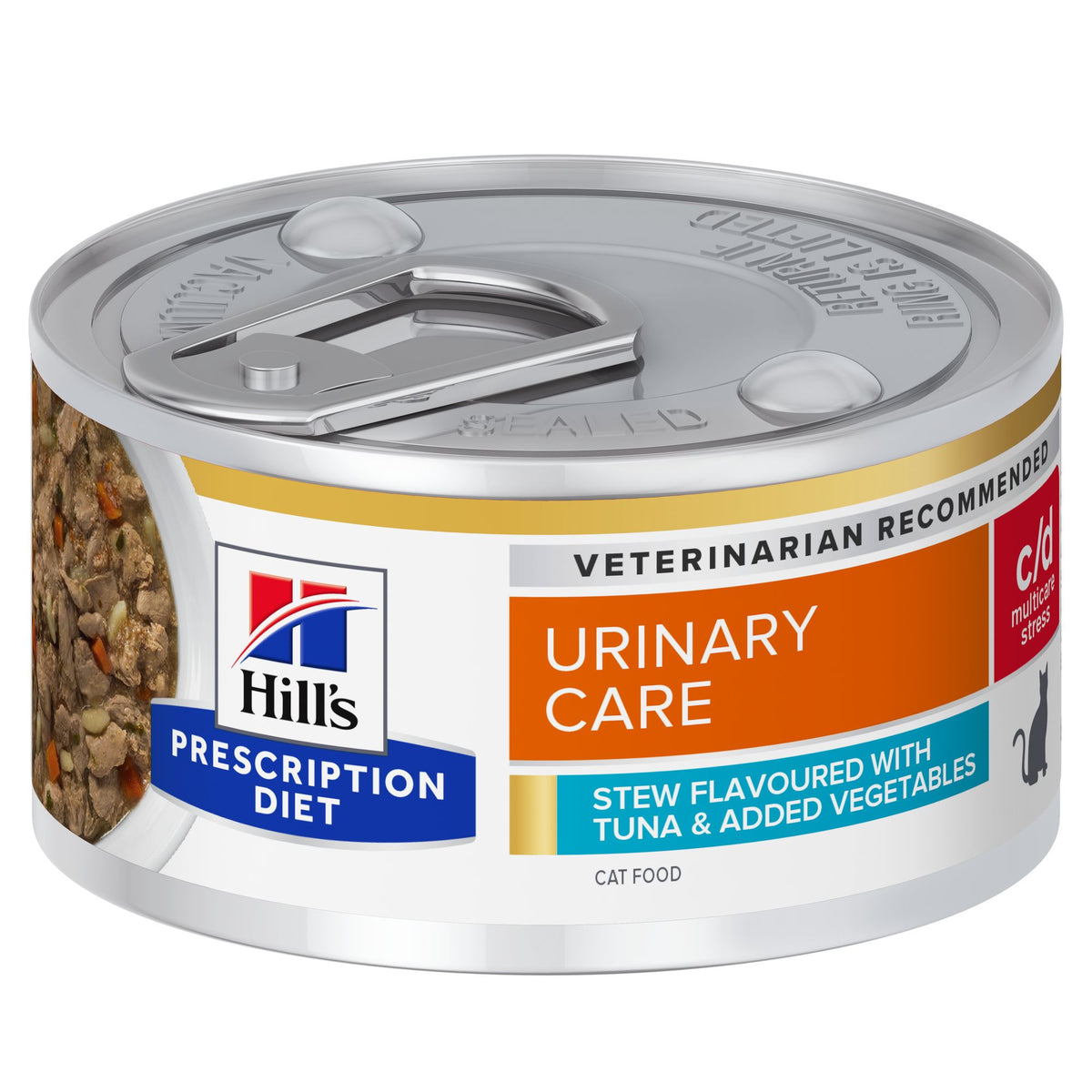 c/d Multicare Stress Stew till katter Paketbild