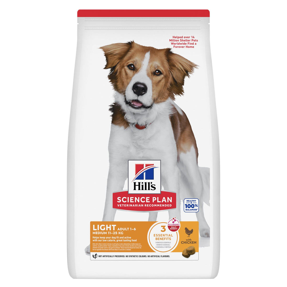 Light Medium Adult Hundfoder Paketbild