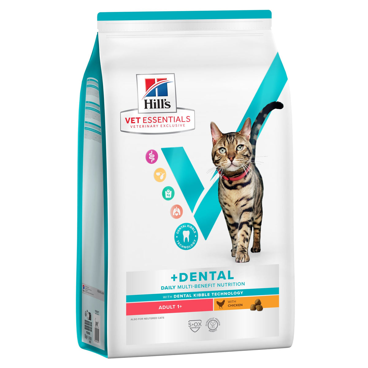 MULTI-BENEFIT + DENTAL Adult 1+ kattfoder Paketbild