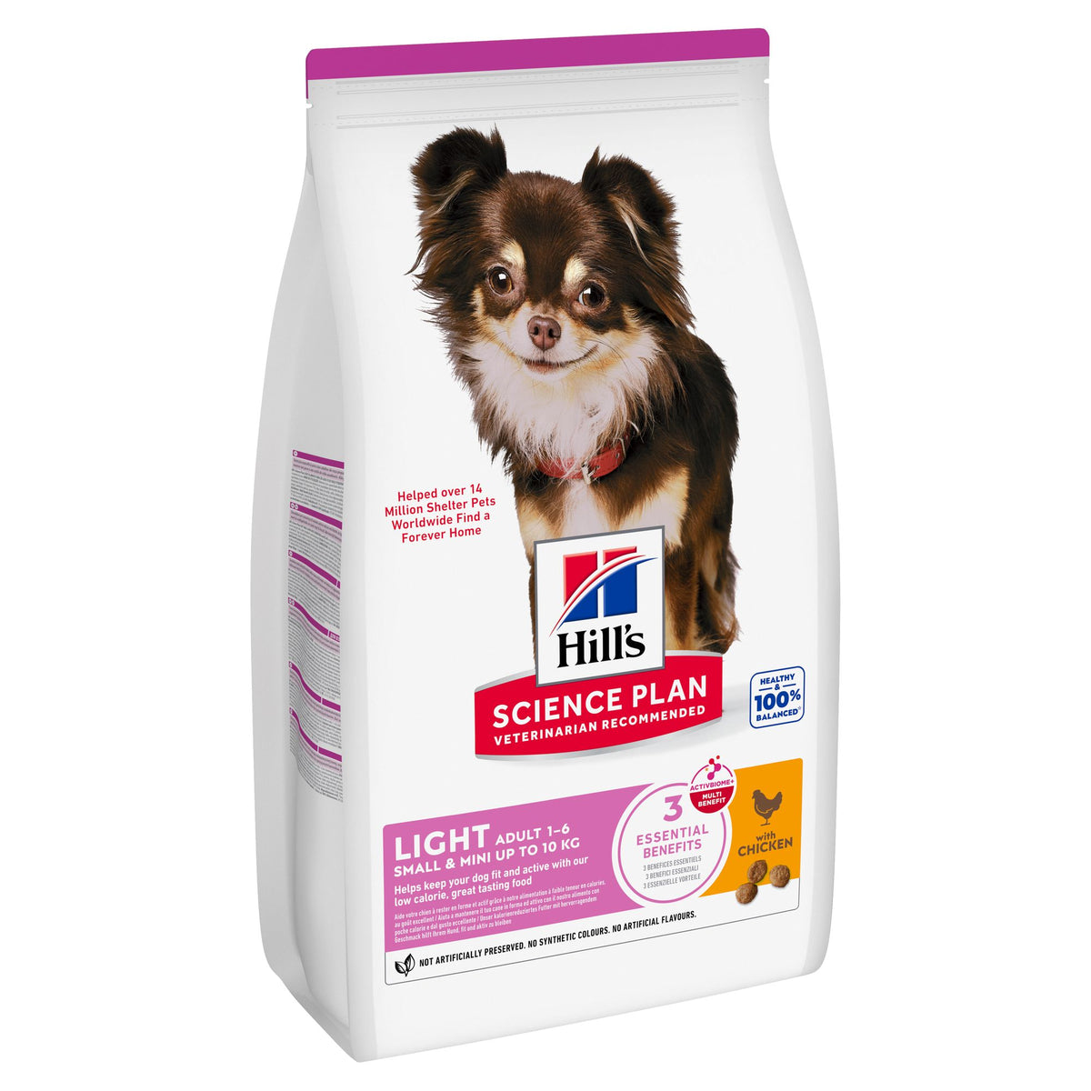 Light Small & Mini Adult Hundfoder Paketbild