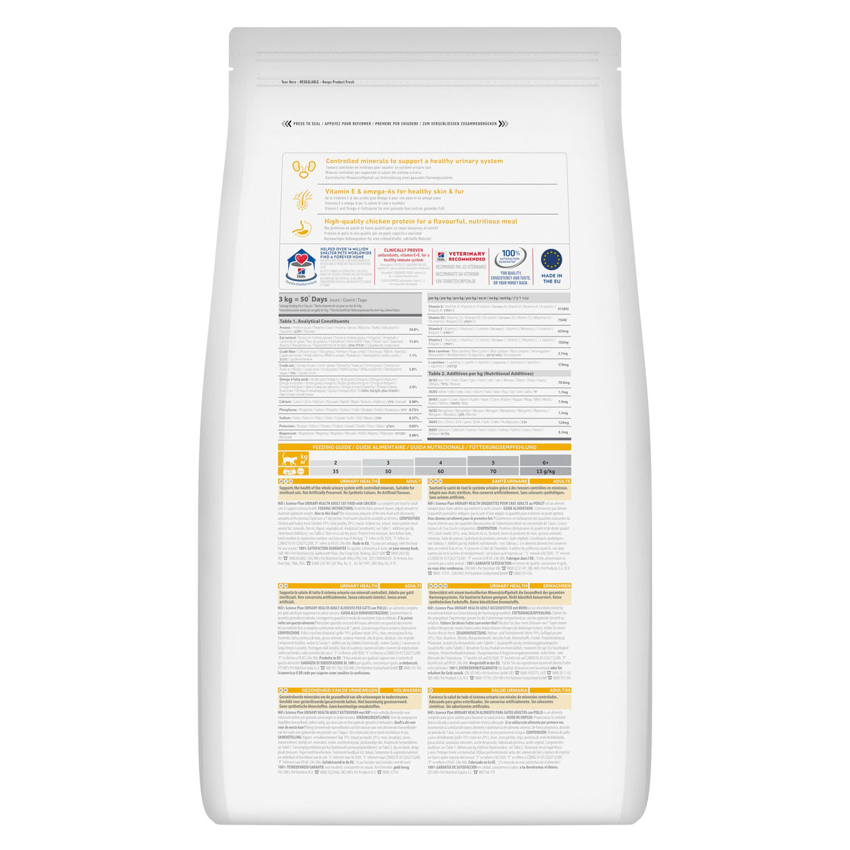 Urinary Health Adult Kattfoder med Kyckling Paketbild