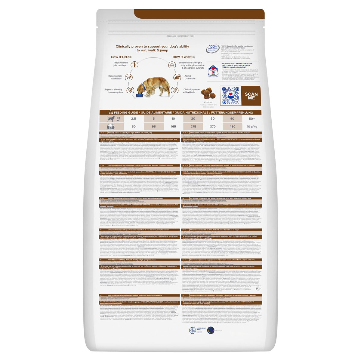 Hill's Prescription Diet j/d Reduced Calorie Adult Hundfoder med Kyckling